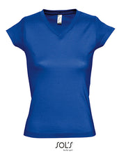 Lade das Bild in den Galerie-Viewer, L156 leichtes Damen V-Shirt