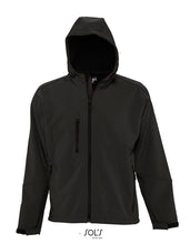 Lade das Bild in den Galerie-Viewer, L848 Herren Softshell Jacke mit Kapuze