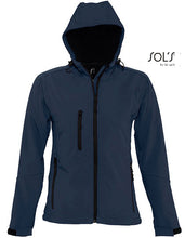 Lade das Bild in den Galerie-Viewer, L849 Damen Softshell Jacke mit Kapuze