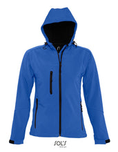 Lade das Bild in den Galerie-Viewer, L849 Damen Softshell Jacke mit Kapuze