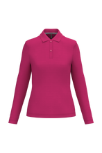 Lade das Bild in den Galerie-Viewer, K244 Damen Polo Shirt, langarm