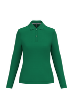 Lade das Bild in den Galerie-Viewer, K244 Damen Polo Shirt, langarm