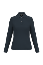 Lade das Bild in den Galerie-Viewer, K244 Damen Polo Shirt, langarm