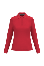Lade das Bild in den Galerie-Viewer, K244 Damen Polo Shirt, langarm