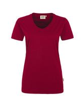 Lade das Bild in den Galerie-Viewer, 181 Damen V-Shirt, kurzarm, Mischgewebe