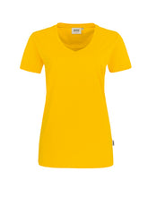 Lade das Bild in den Galerie-Viewer, 181 Damen V-Shirt, kurzarm, Mischgewebe