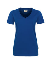 Lade das Bild in den Galerie-Viewer, 181 Damen V-Shirt, kurzarm, Mischgewebe