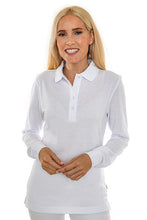 Lade das Bild in den Galerie-Viewer, 215 Damen Polo Shirt, langarm