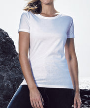 Lade das Bild in den Galerie-Viewer, E3005 Damen T-Shirt, kurzarm, Baumwolle