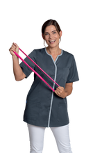 Lade das Bild in den Galerie-Viewer, 08/1337 Damen Schlupfkasack, kurzarm
