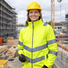 Lade das Bild in den Galerie-Viewer, RG712x Reflektierende Softshell Jacke Unisex
