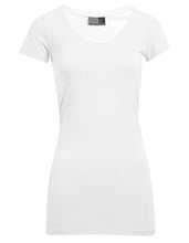 Lade das Bild in den Galerie-Viewer, Damen Slim Fit V-Neck-T Long
