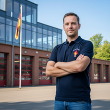 Lade das Bild in den Galerie-Viewer, FW Polo Shirt bestickt Logo Baumwolle Business | Besch
