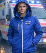 Lade das Bild in den Galerie-Viewer, JN1077 Damen Maritime Jacke mit Kapuze
