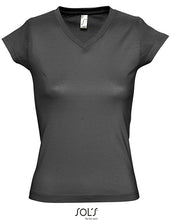 Lade das Bild in den Galerie-Viewer, L156 leichtes Damen V-Shirt

