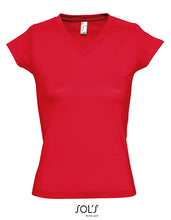 Lade das Bild in den Galerie-Viewer, L156 leichtes Damen V-Shirt
