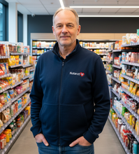 Lade das Bild in den Galerie-Viewer, Sweatjacke mit Stehkragen
