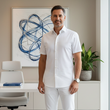 Lade das Bild in den Galerie-Viewer, Z947 Herren Hemd, Stretch, Kurzarm

